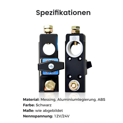 🔋🚗 12V/24V Batterietrennschalter für Fahrzeuge
